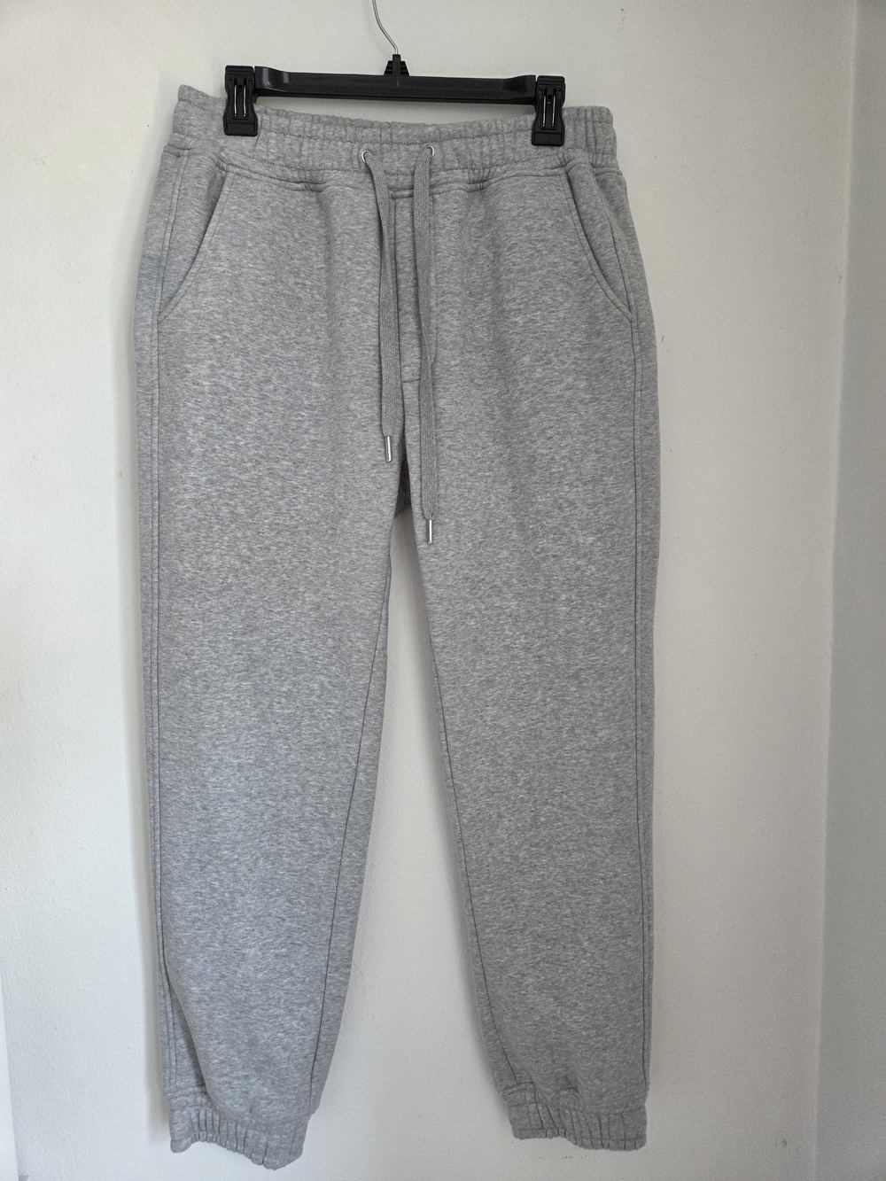 Everyday Men's Heather Grey Joggers with Drawstring Waist